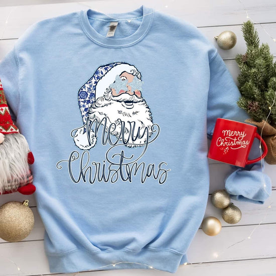 GLAM SANTA SWEATSHIRT