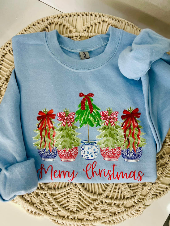 A PREPPY CHRISTMAS SWEATSHIRT