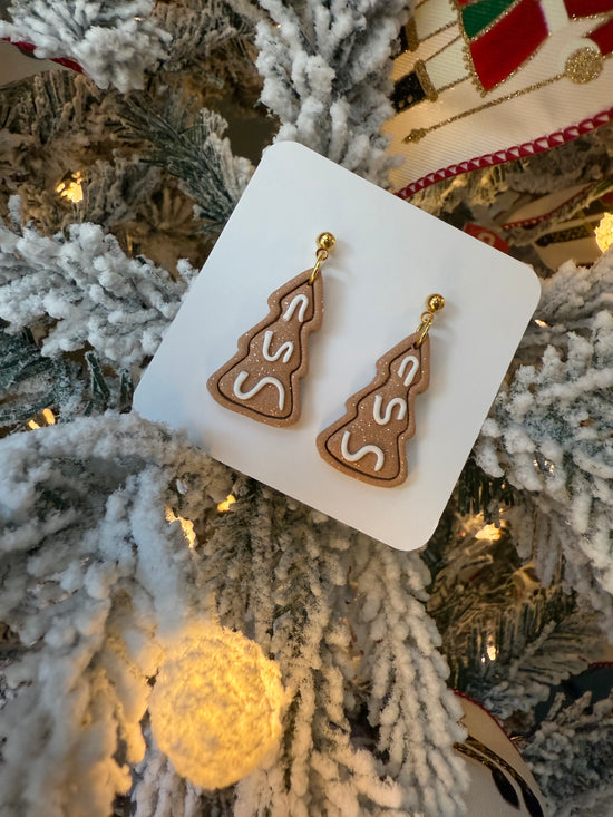 GINGERBREAD TREE DANGLES