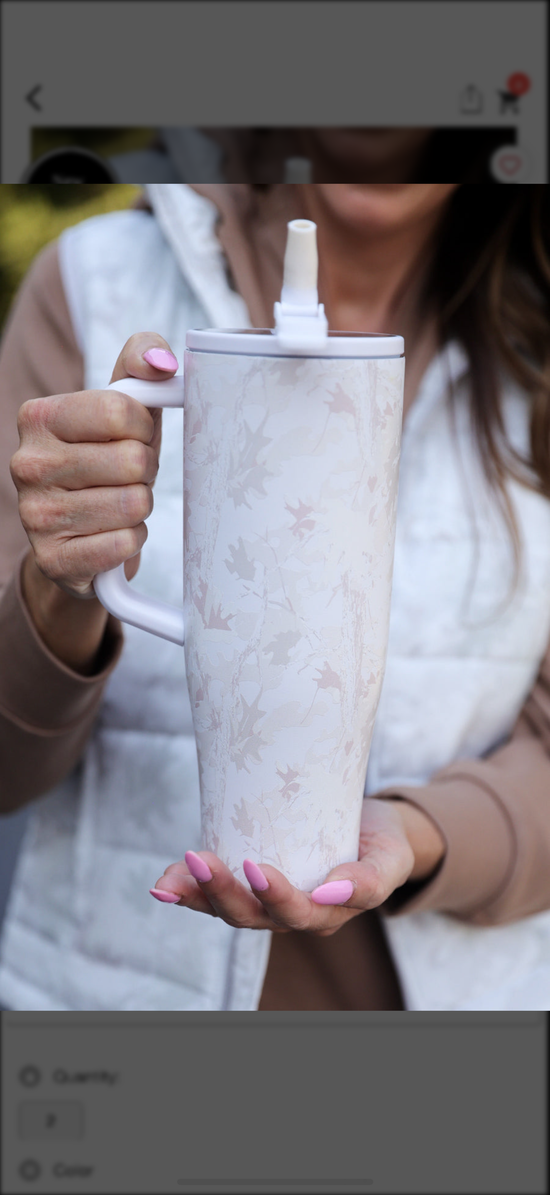 CAMO SLEEK TUMBLER