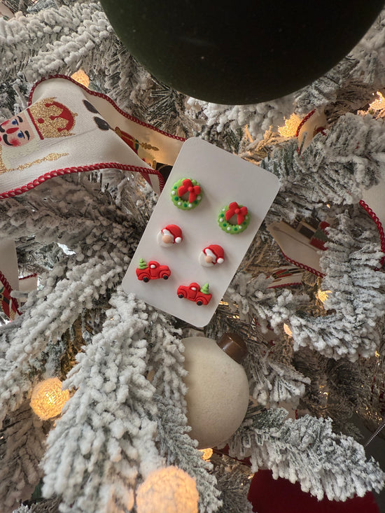 TRADITIONAL CHRISTMAS STUD PACK