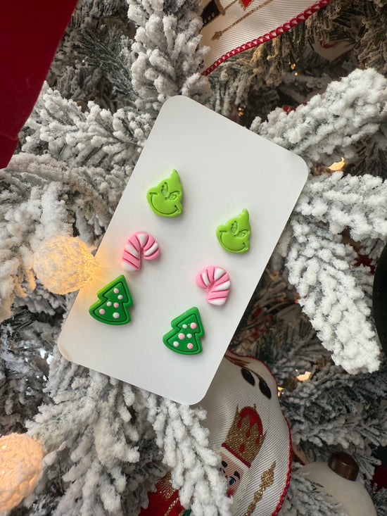 A WHOVILLE CHRISTMAS STUD PACK