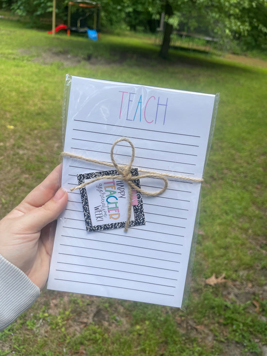 TEACH NOTEPAD