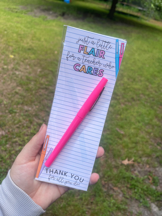 FLARE PEN TEACHER GIFT