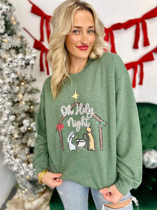 OH HOLY NIGHT SWEATSHIRT