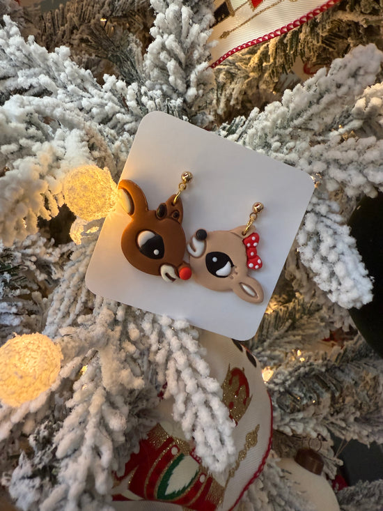 REINDEER FRIENDS DANGLES