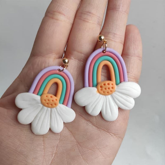 RAINBOW DAISY DANGLES