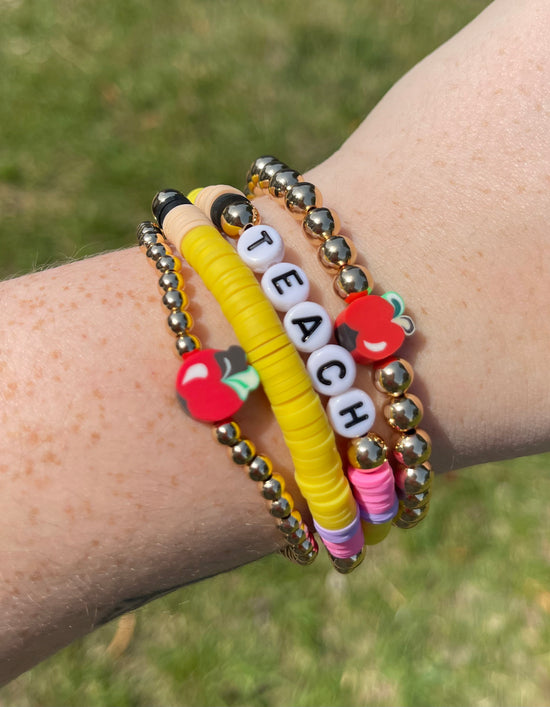 TEACH BRACELET STACK