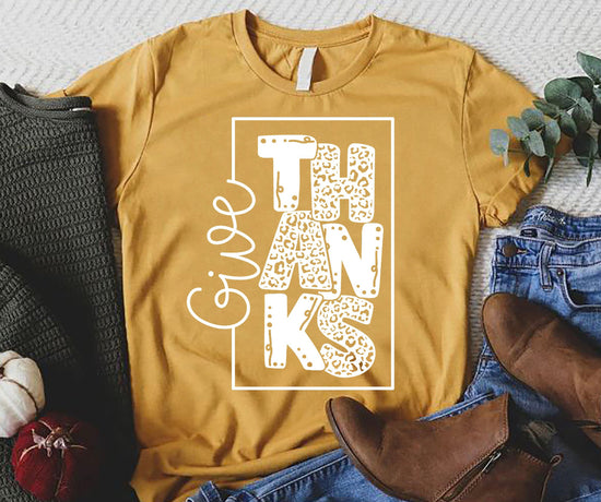 GIVE THANKS TEE